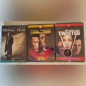 Three Classic Thrillers - All New & Sealed.